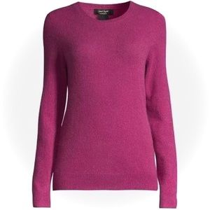 Lord and Taylor- 100% Cashmere Essential Crewneck
